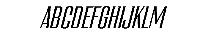 Soothe Italic Font UPPERCASE