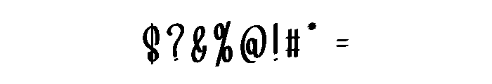 Sophilia Stylish Font OTHER CHARS