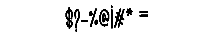 Sophilla Font OTHER CHARS