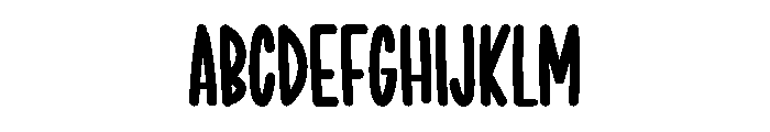 Sophilla Font UPPERCASE