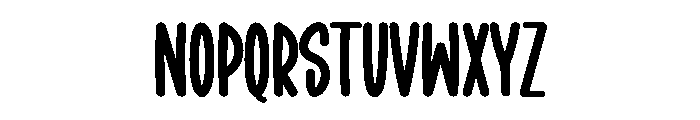 Sophilla Font UPPERCASE