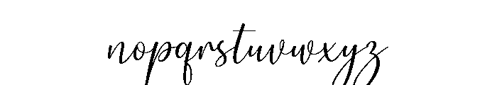 Sophish Font LOWERCASE