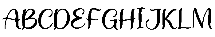 Sophisticated_Script Font UPPERCASE