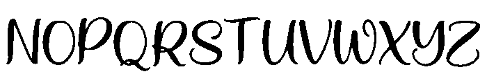 Sophisticated_Script Font UPPERCASE
