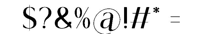 Sorea Font OTHER CHARS