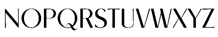 Sorea Font UPPERCASE