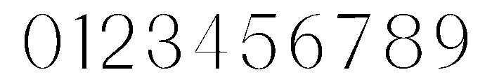 Sorell Extra Light Font OTHER CHARS