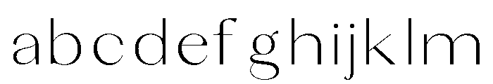 Sorell Extra Light FONT