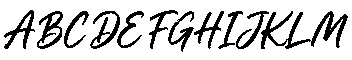 Sorella Coast Script Font UPPERCASE