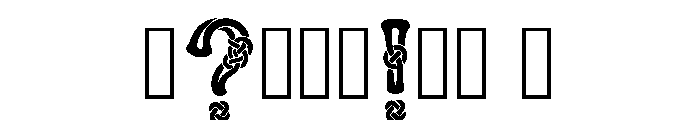 Sorge Regular Font OTHER CHARS