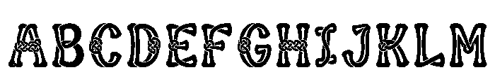 Sorge Regular Font UPPERCASE