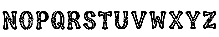 Sorge Regular Font UPPERCASE