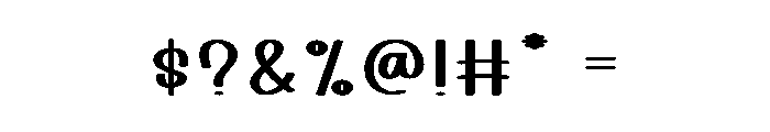 Sorry Mama Font OTHER CHARS