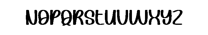 Sorry Mama Font LOWERCASE