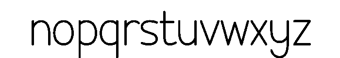 Sorry Mister Regular Font LOWERCASE