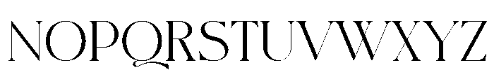 Sosro Font LOWERCASE