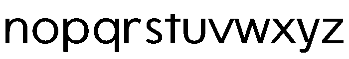 Sotena-Regular Font LOWERCASE