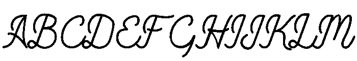 Soudmay Font UPPERCASE