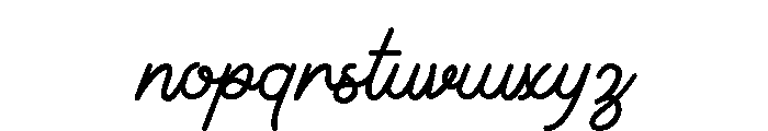 Soudmay Font LOWERCASE