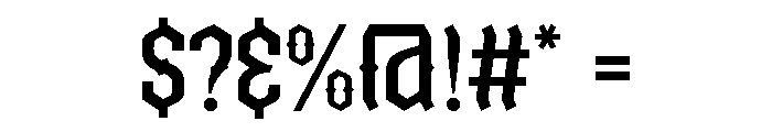 Soul Guitar Font OTHER CHARS
