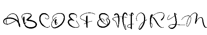 Soulmate Christmas Font UPPERCASE