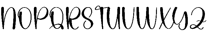 Soulmate Handwriting Font UPPERCASE