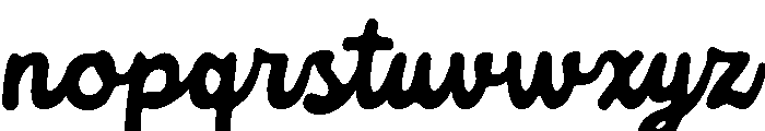 Soulmate Mode Font LOWERCASE