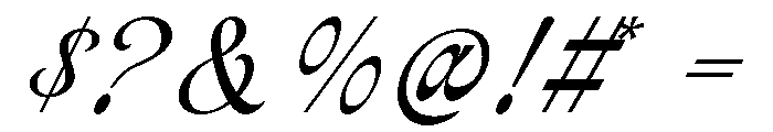 SoulmatePalms Font OTHER CHARS