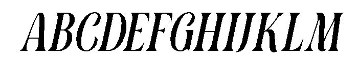 SoulmateVesque-Italic Font UPPERCASE