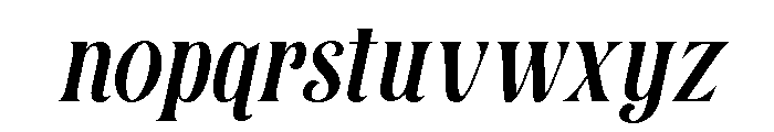 SoulmateVesque-Italic Font LOWERCASE