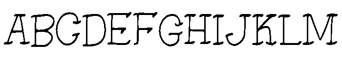 Soulstroke Font UPPERCASE