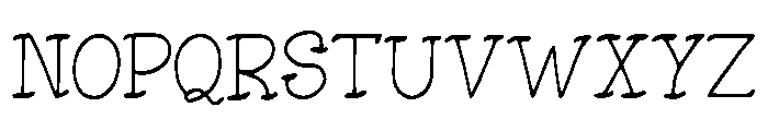 Soulstroke Font UPPERCASE