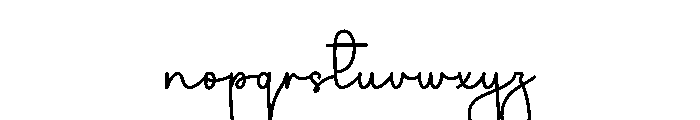 Soultouch Font LOWERCASE