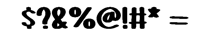 Sound Asleep Font OTHER CHARS