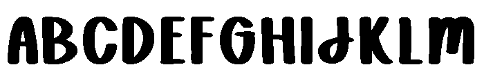 Sound Asleep Font UPPERCASE