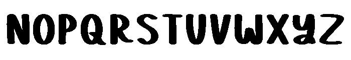Sound Asleep Font UPPERCASE