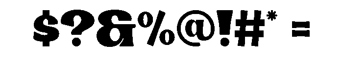Sour Salty Font OTHER CHARS