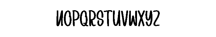South Beach Font LOWERCASE