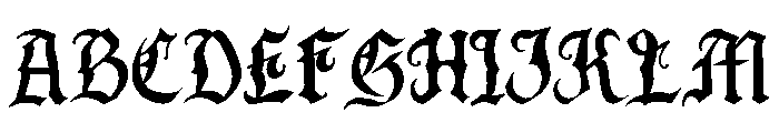 South Coven Regular Font UPPERCASE