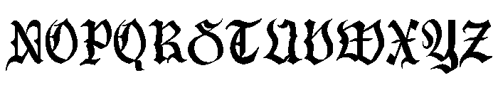 South Coven Regular Font UPPERCASE