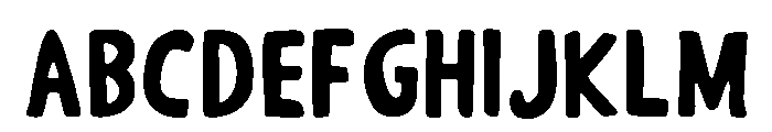 South Sunday Regular Font UPPERCASE