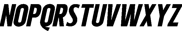 Southfolk Sans Italic Font UPPERCASE
