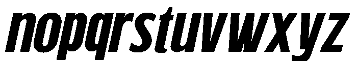 Southfolk Sans Italic Font LOWERCASE