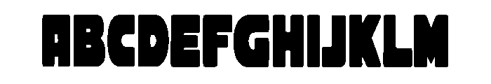 Southmark Font UPPERCASE