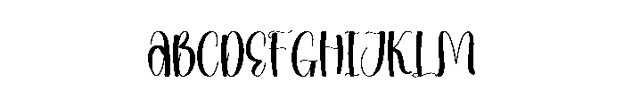 Southmore Script Font UPPERCASE