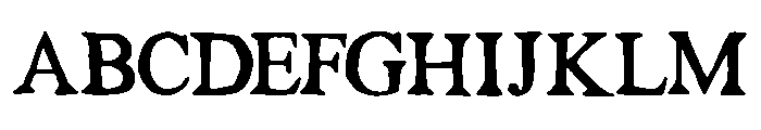 Sovera Romeri Font UPPERCASE