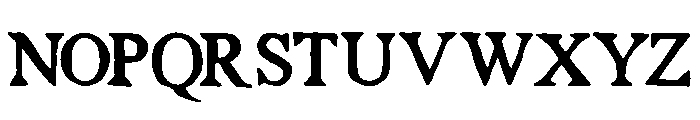 Sovera Romeri Font UPPERCASE
