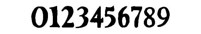 SoveraRomeri Font OTHER CHARS