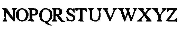 SoveraRomeri Font UPPERCASE