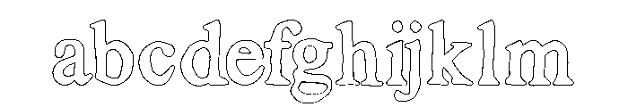 SoveraRomeriOutline FONT